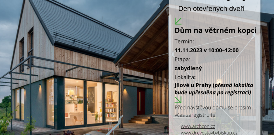 Dny pasivních domů – Dům na větrném kopci
